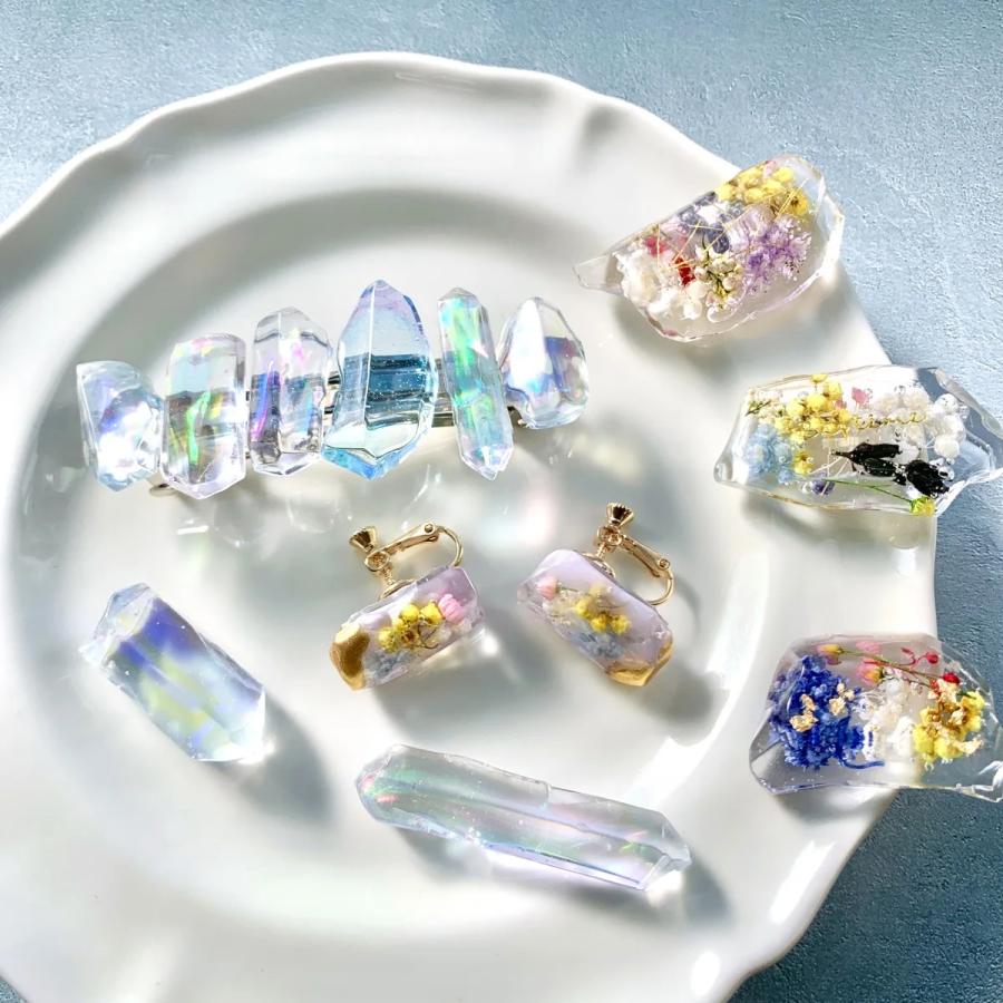 オルゴナイト ストラップ アメジスト 水晶 キーホルダー 携帯