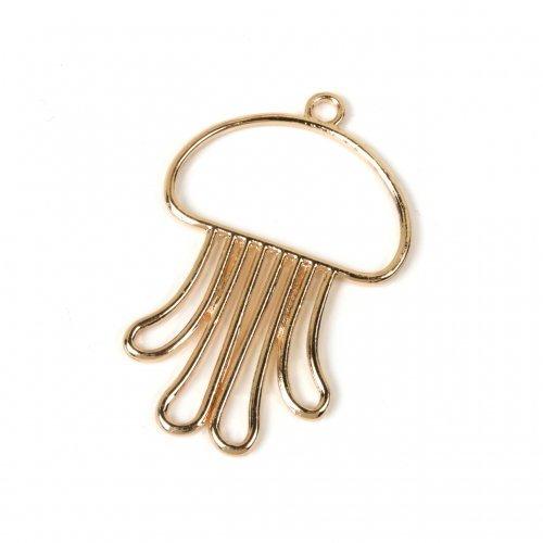 空枠 くらげ きれいめゴールド animal 動物 クラゲ 海月 sea 夏 summer