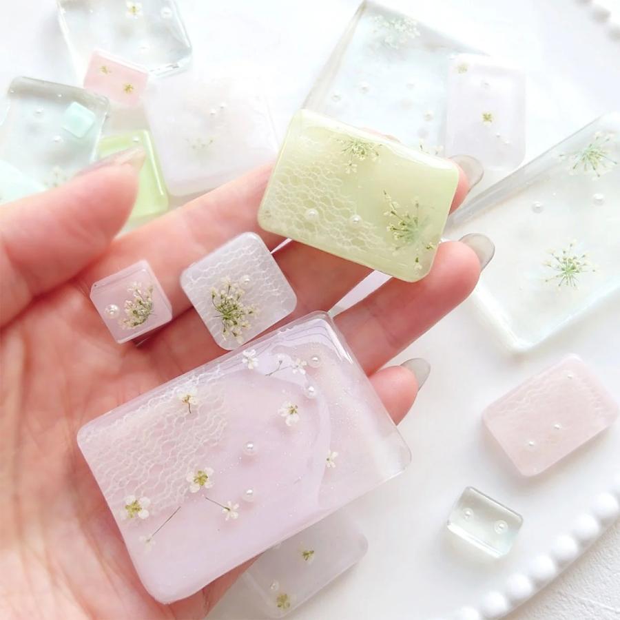 【新品未使用】シリコンモールド各種 シリコン型・モールド 正方形と長方形 多サイズ展開 シリコン