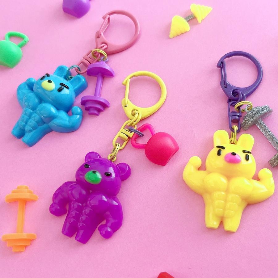 シリコン型・モールド むきむきくま・うさぎ シリコンモールド レジン