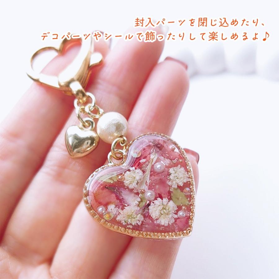 空枠 レジン枠 シンプル空枠 2個 フレーム カン付 きれいめゴールド