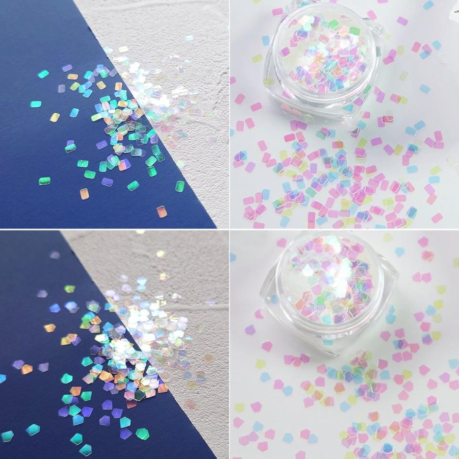 ホログラムクリアHIME 封入 オーロラカラー 偏光ホログラム 12種セット ケース入り