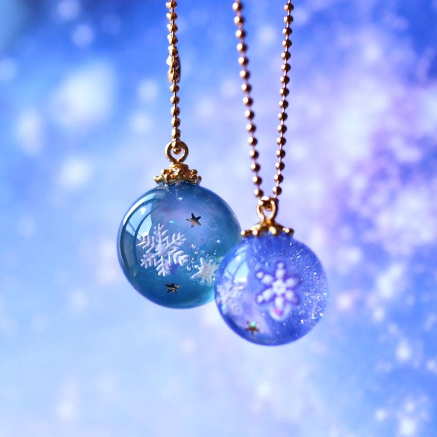 雪の結晶Xmasカラー雲レジン作品　見本 楽天市場】【シール】レジンシール 雪の結晶 ステッカー 冬