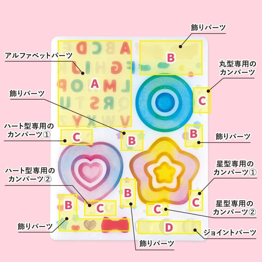 GreenOcean グリーンオーシャン ハート型 シェイカー シリコンモールド