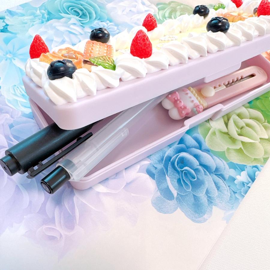 デコ土台 デコれるペンケース 文房具 文具 筆箱 ハードケース シンプル
