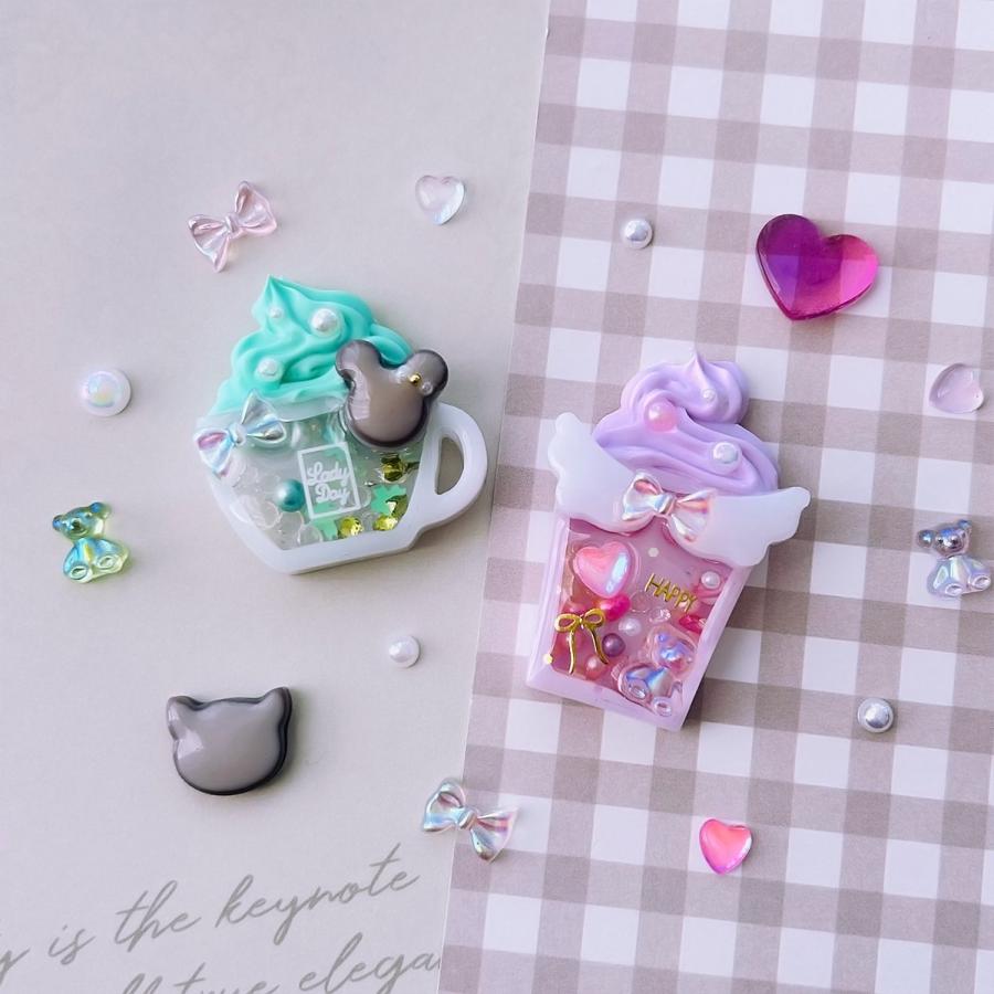 デコパーツ バラエティパーツ カラフル アソート 7種セット ミックス