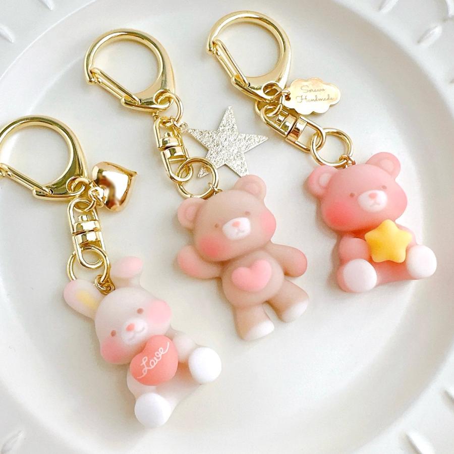 シリコン型・モールド デコって♪ぷっくりアニマル天使 シリコン