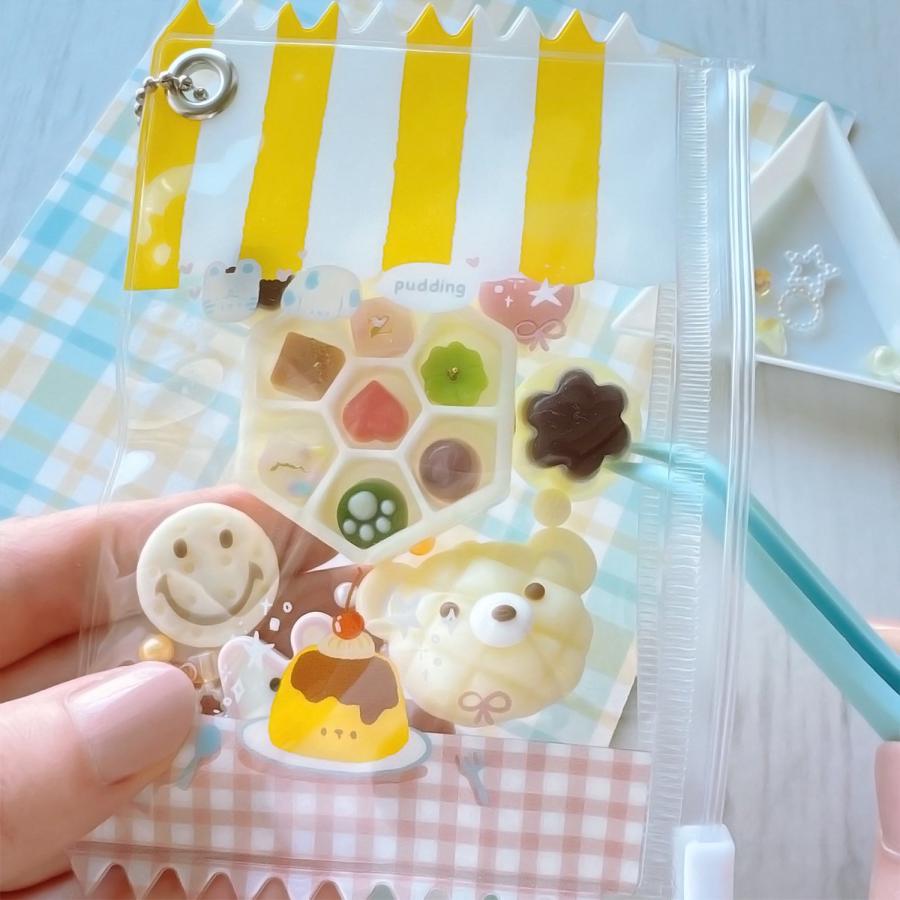 雑貨パーツ 詰めて可愛い♪駄菓子風 ミニチュアキャンディバッグ