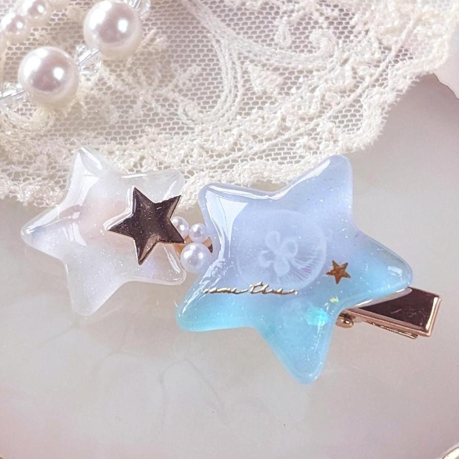 シール レジンシール くらげシール 透明 クリア くらげ 海月 海 夏