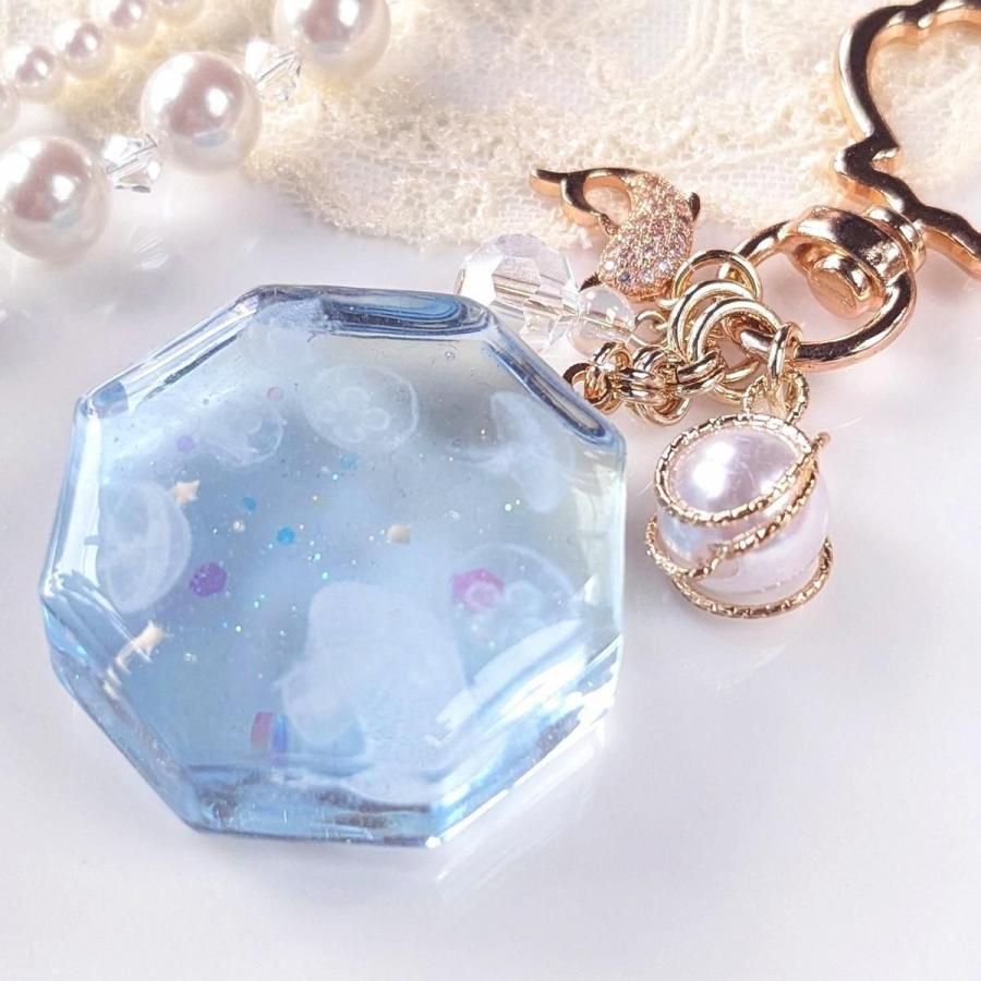 シール レジンシール くらげシール 透明 クリア くらげ 海月 海 夏