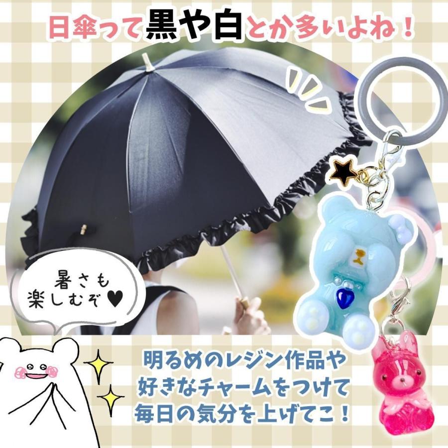 キーホルダー類 5個 アンブレラマーカー カラー めじるし チャーム