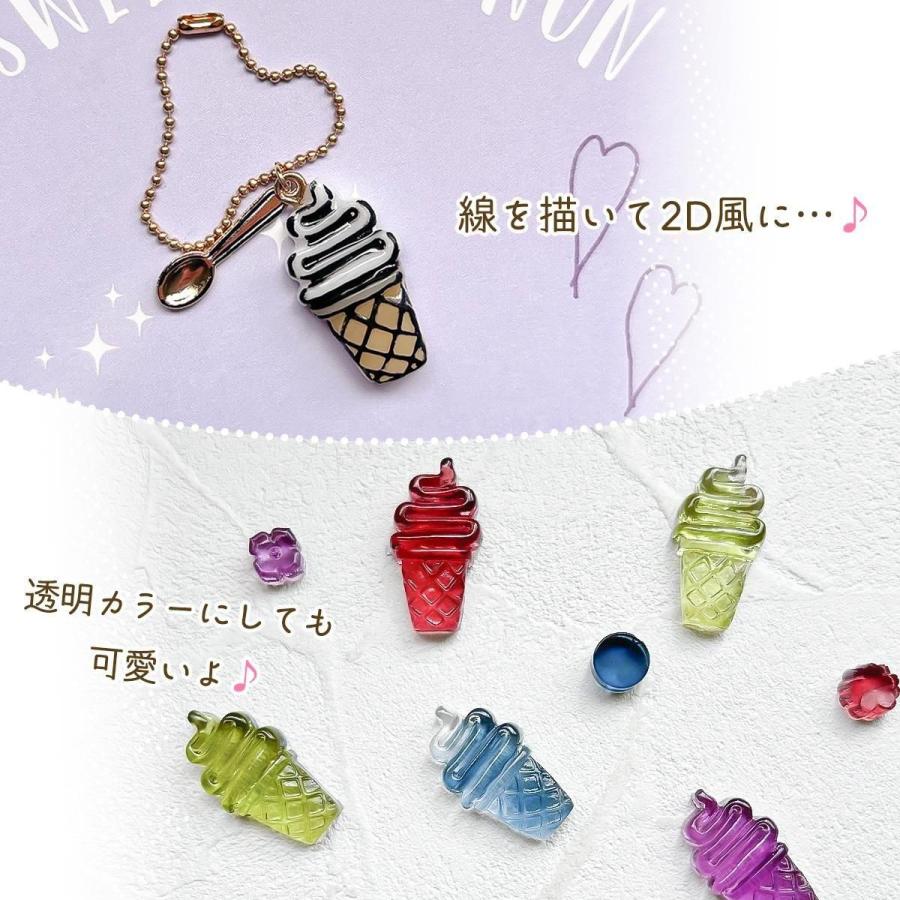 シリコン型・モールド 小さなアイス屋さん シリコンモールド レジン型