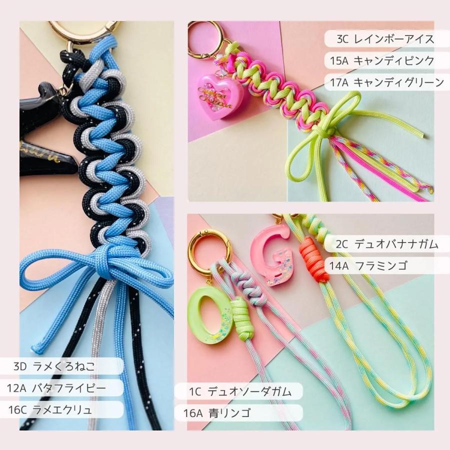 隠れ工房GreenOcean 【レビュー特典あり】パラコード 難易度別編み方