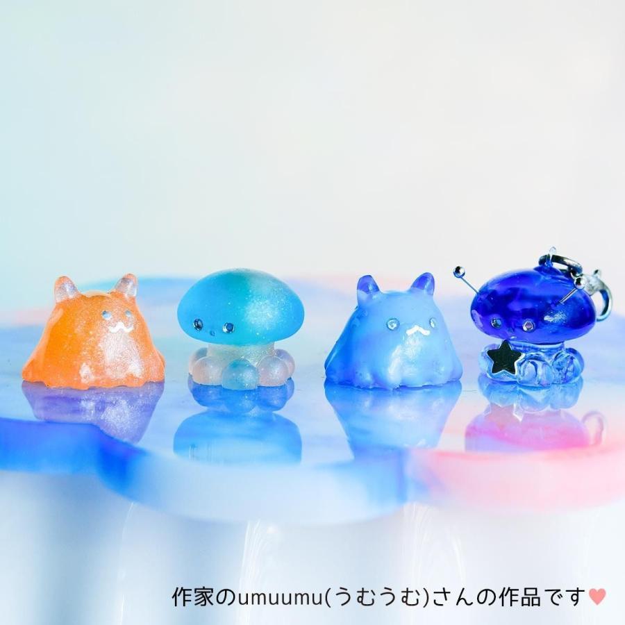 シリコン型・モールド めんだこ・くらげ シリコンモールド レジン型 海