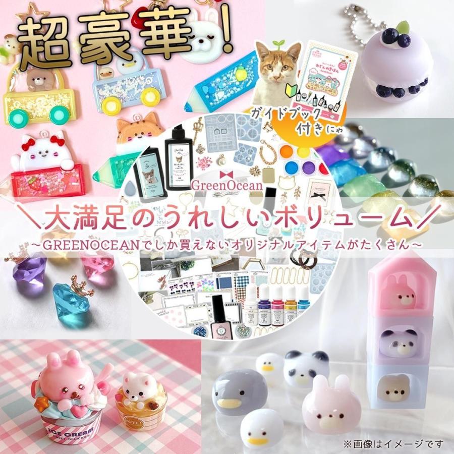 ラッピング見本ページ 隠れ工房GreenOcean ☆レジンセット パーフェクトレジンセット