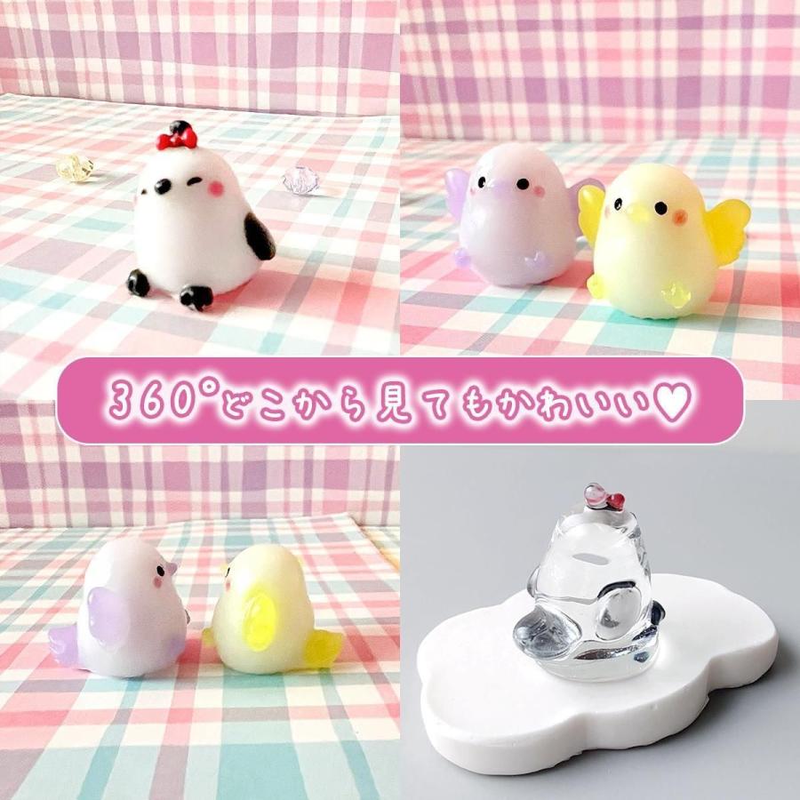 シリコン型・モールド シマエナガ シリコンモールド レジン型 小鳥