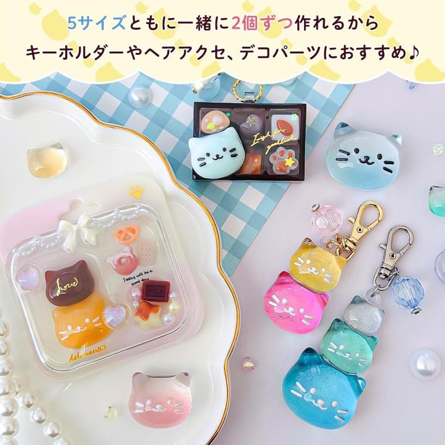 隠れ工房GreenOcean シリコン型・モールド 5サイズ作れる♪あつみまし