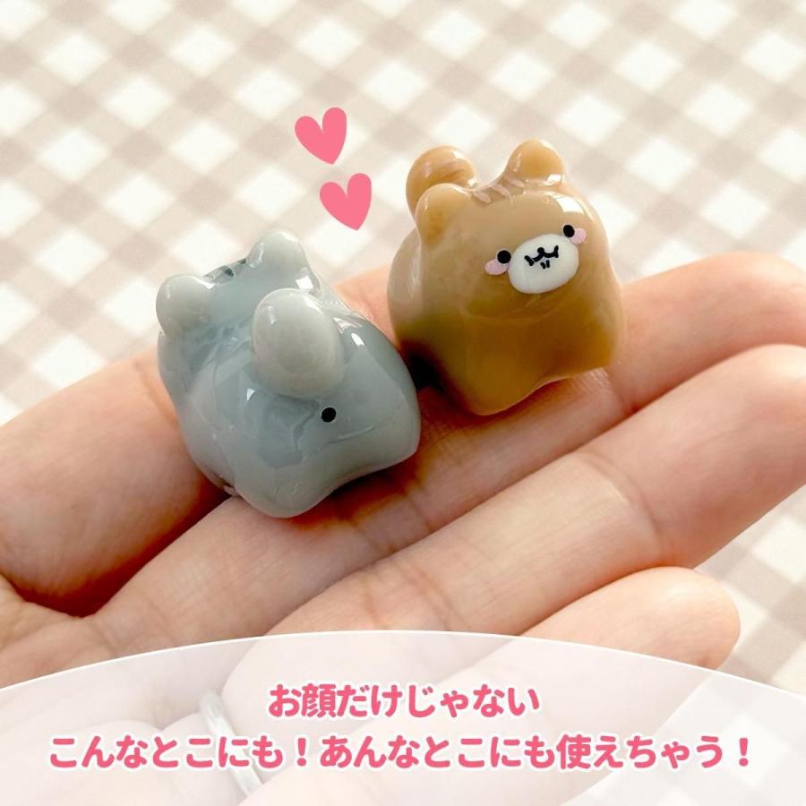 隠れ工房GreenOcean 転写シート 顔がいっぱい ぴたタンシール 転写