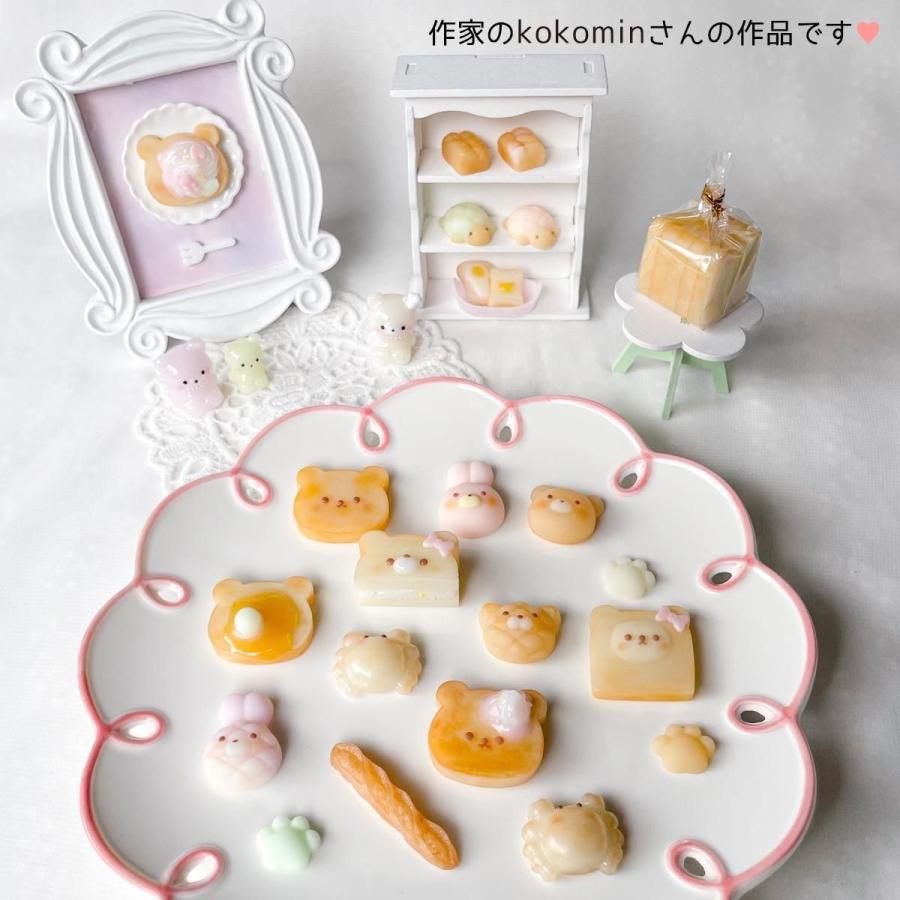 仕上げパウダー まさるのこんがりパウダー 3色セット 焼き色 フェイクスイーツ 焼き菓子 着色 着彩 カラー 粉 固形 ブラシ付 コンパクト レジン GreenOcean | 隠れ工房GreenOcean | 09