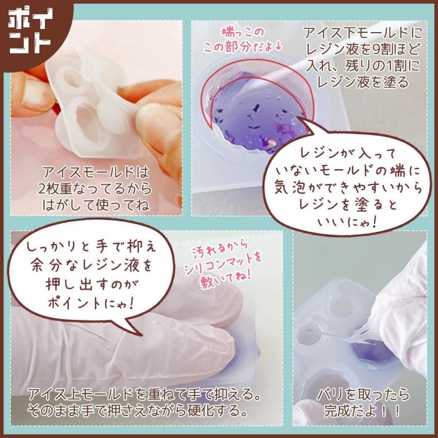 隠れ工房GreenOcean シリコン型・モールド つみつみミニアイスクリーム