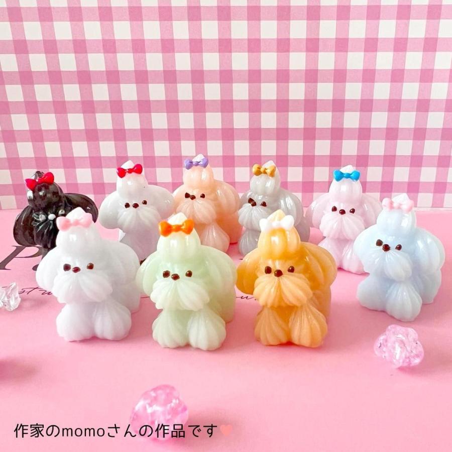 ☆シリコン型・モールド 全身ホイップわんこ シリコンモールド レジン
