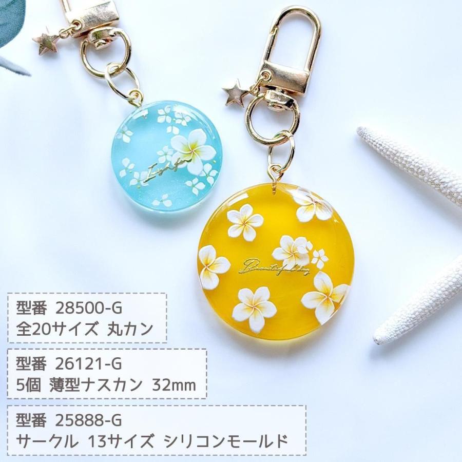 シール プレミアムレジンシール プルメリア 立体 エンボス お花 夏 海