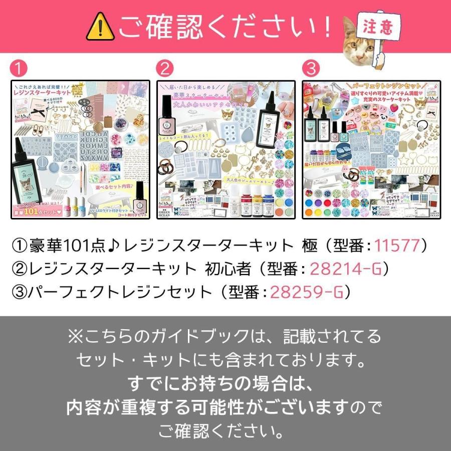 隠れ工房GreenOcean 小冊子 初めてでも簡単♪れじんのきほん ガイド