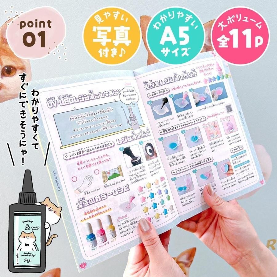 隠れ工房GreenOcean 小冊子 初めてでも簡単♪れじんのきほん ガイド
