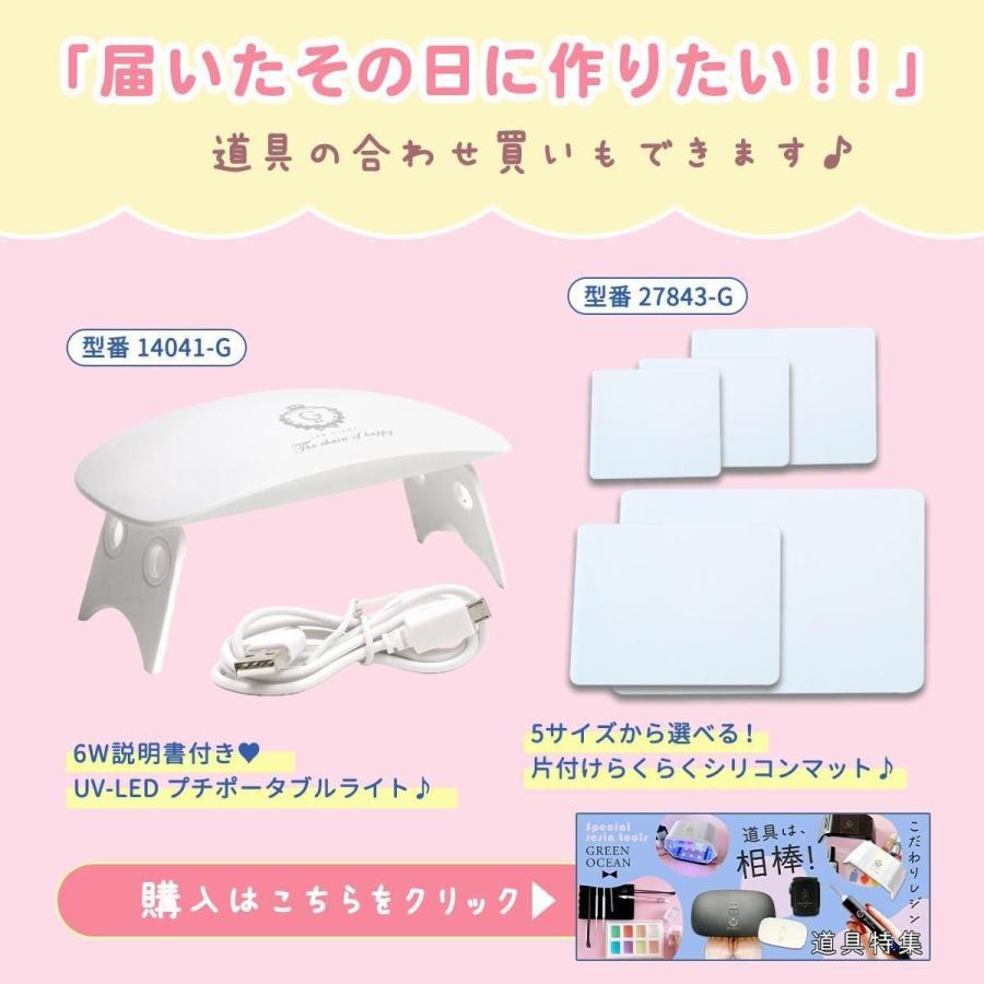 すみっコぐらし レジンでつくるMYすみっコぐらし立体シールセット レジンセット スターター キット 子供 女の子 小学生 プレゼント GreenOcean | 隠れ工房GreenOcean | 10