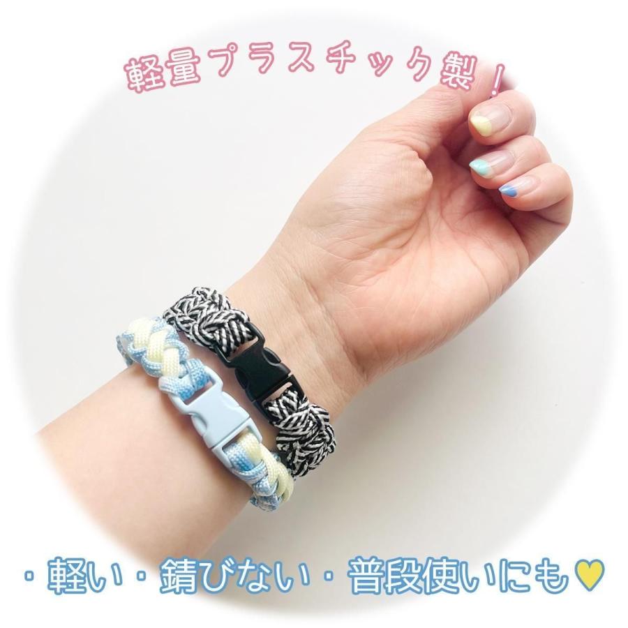 手芸材料 5個 プラスチック バックル 15mm パラコード 留め具