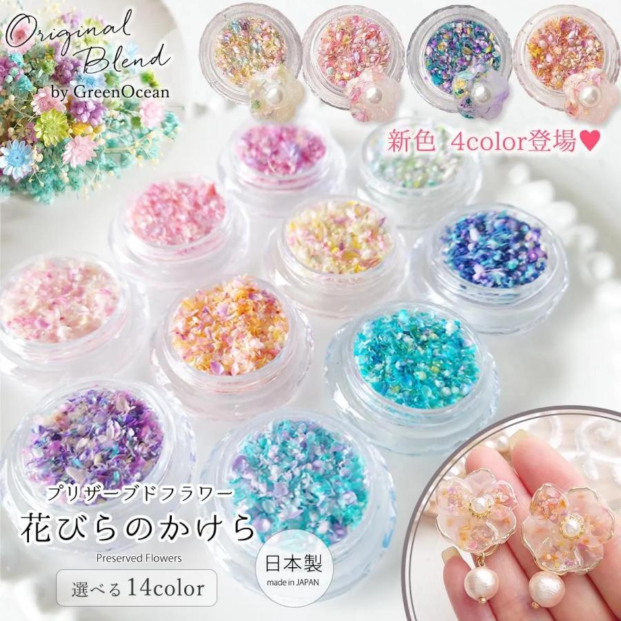 隠れ工房GreenOcean ドライフラワー 国産 花びらのカケラMIX 隠れ工房GreenOcean ドライフラワー 国産 花びらのカケラMIX