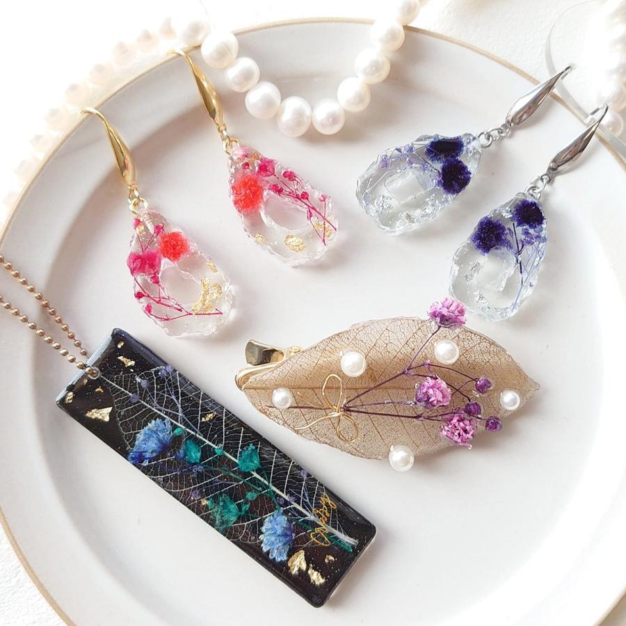 隠れ工房GreenOcean プリザーブドフラワー 枝付きカスミソウ