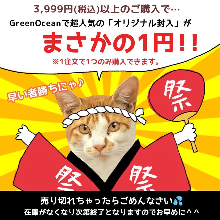 隠れ工房GreenOcean □商品計税込3999円以上で1円で買える！封入 封入