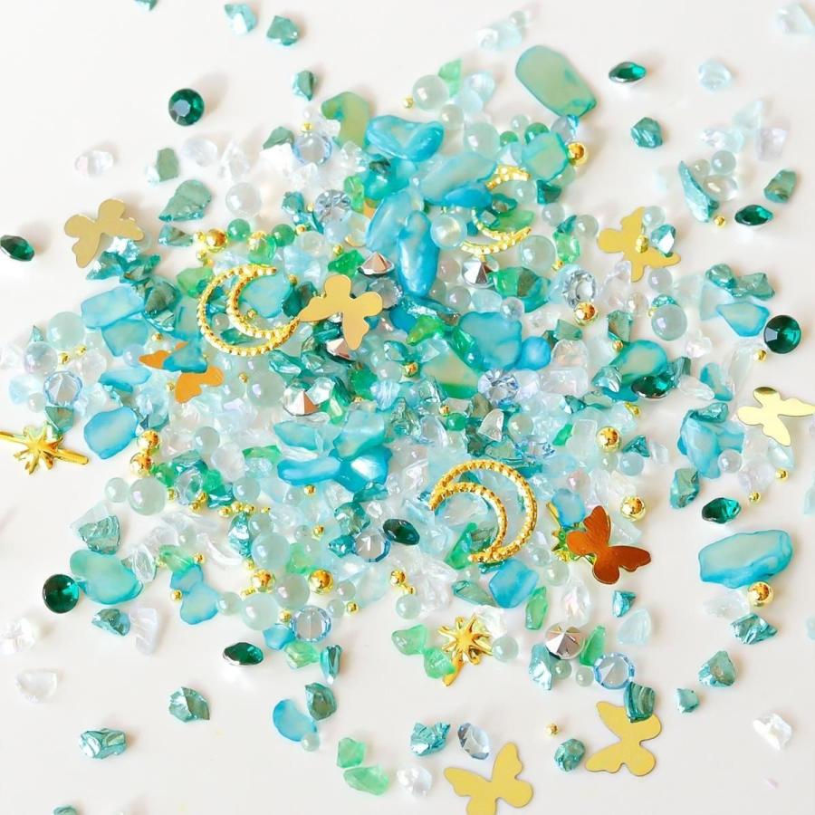 隠れ工房GreenOcean 封入 レジン封入素材 封入パーツ シェイカー