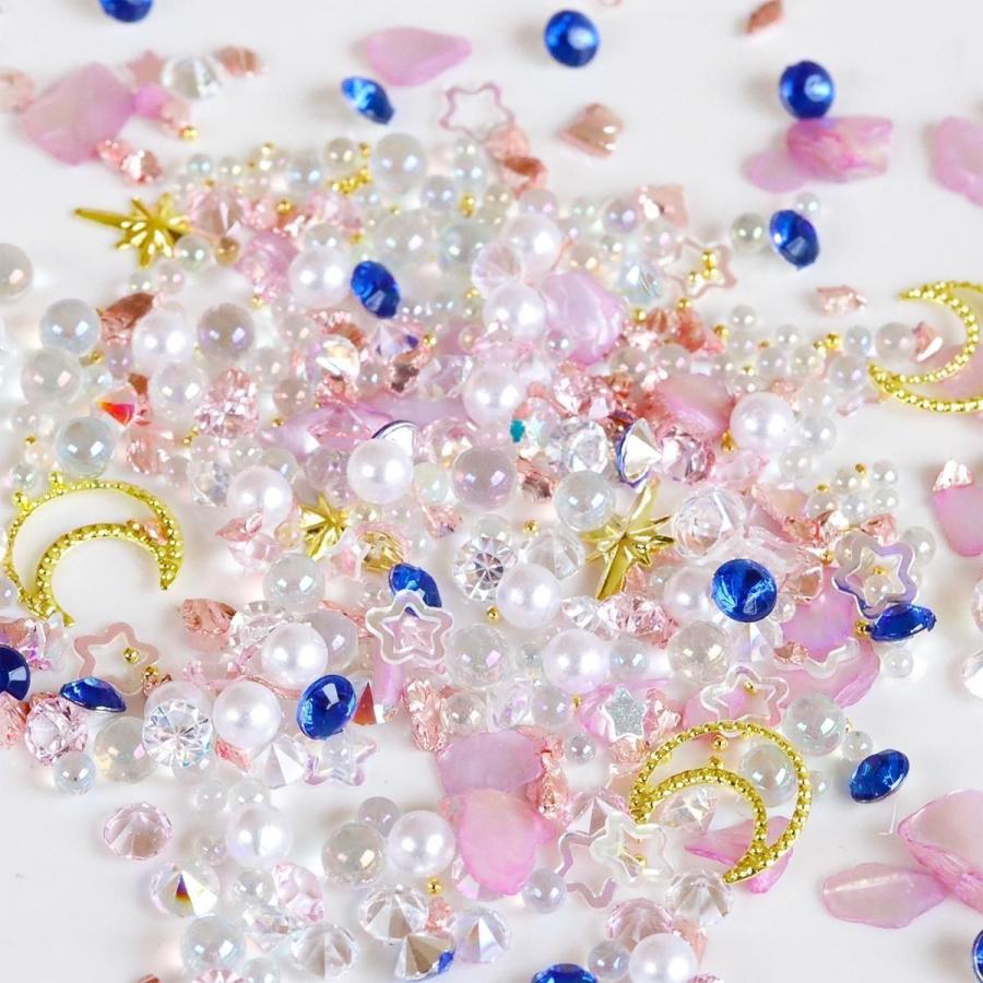 レジンヘアゴム ピンク　透け感　ライン　星　夜空 レジンヘアゴム ピンク 透け感 ライン 星 夜空 レジンヘアゴム ピンク