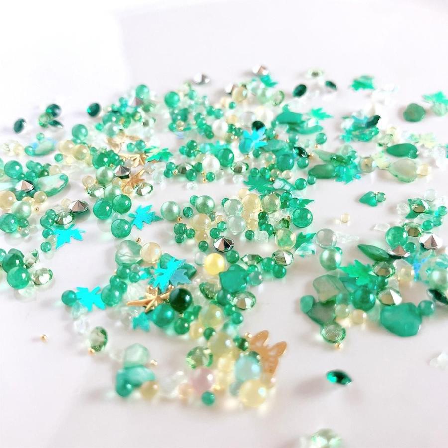 隠れ工房GreenOcean 封入 レジン封入素材 封入パーツ シェイカー