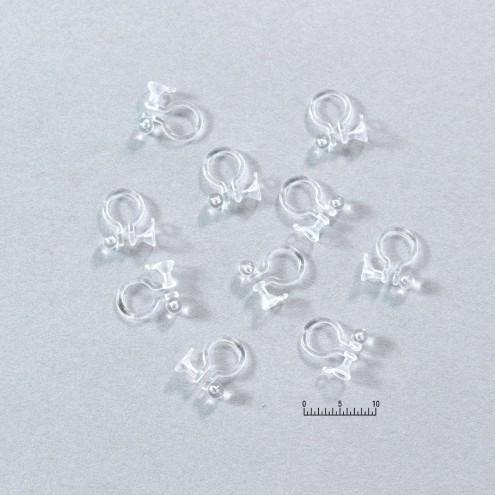 ピアス イヤリング 5ペア 樹脂製 台座付ノンホールピアスパーツ 金属アレルギー対応 半透明 基本金具 貼る 貼り付け レジン キャッチ シリコン A 4099 G 隠れ工房 Greenocean 通販 Yahoo ショッピング