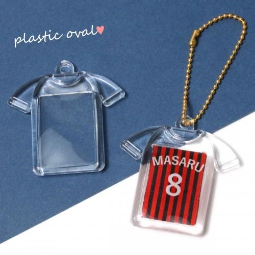 デコ土台 ユニホームa クリア 部活 応援 御守 お守り 文房具 文具 セッティング台 フレーム レジン 貼り付け プラスチック ドッグタグ H 7535 I 隠れ工房 Greenocean 通販 Yahoo ショッピング