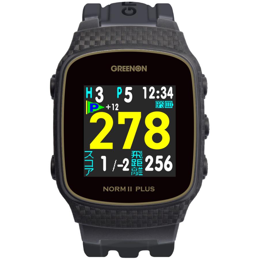 GREENON ゴルフ距離計 GPS 腕時計 THE GOLF WATCH NORM II PLUS GREENON ゴルフ距離計 GPS 腕時計 THE GOLF WATCH NORM II PLUS