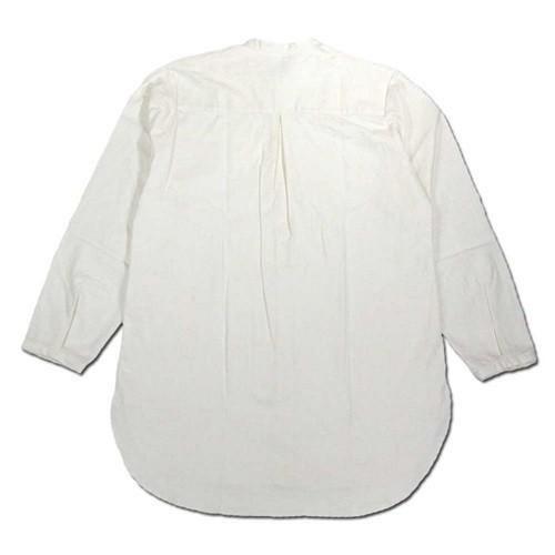 Phatee (ファッティー) KAIKOH SHIRTS BC FLAT ヘンプコットン バンドカラーシャツ / KINARI FLAT｜greenplanet｜04