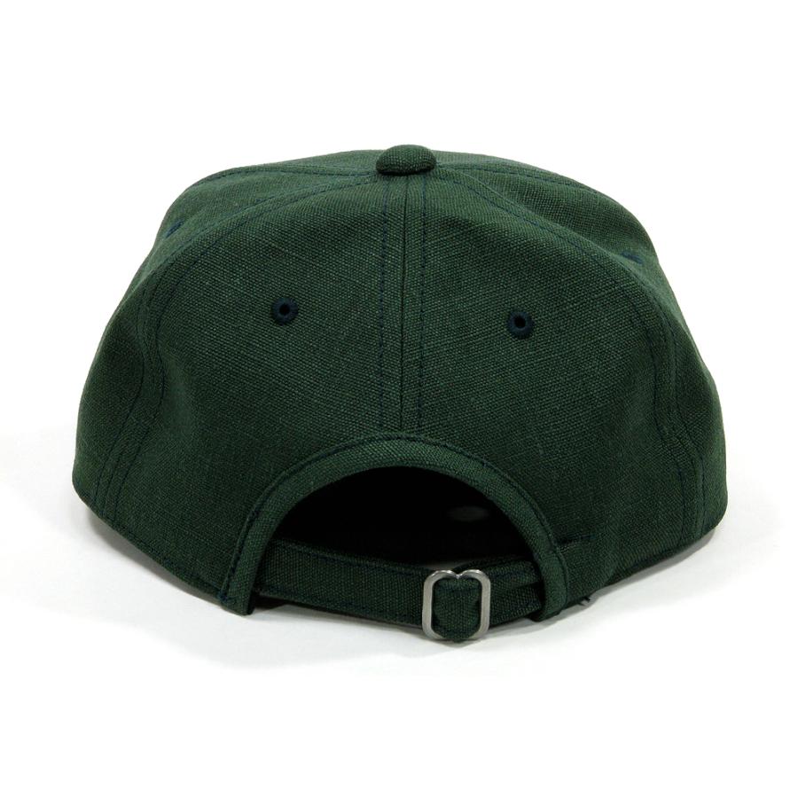 SURPLUS HEMP サープラスヘンプ FAMERS CAP CANVAS / GREEN 100% ヘンプ フラットビルキャップ ベースボール BB キャップ 帽子｜greenplanet｜04