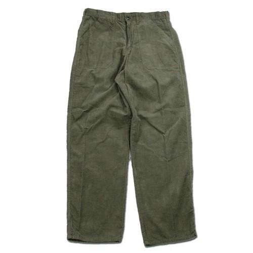 Tokyo Hemp Connection （トウキョウヘンプコネクション） BAKER CORD ヘンプコットン コーデュロイ ベイカーパンツ / KHAKI :COM-999911-03