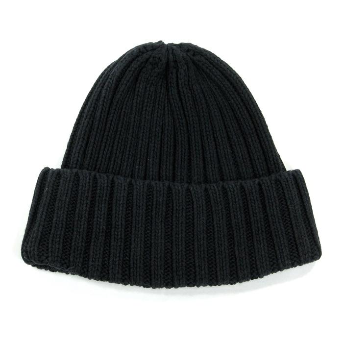 BUTCHER PRODUCTS コットンニットキャップ　黒　試着のみ BUTCHER PRODUCTS コットンニットキャップ 黒 試着のみ