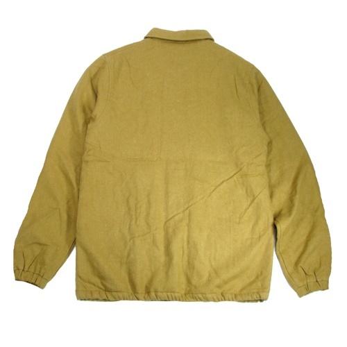 A HOPE HEMP アホープヘンプ HEMP FLANNEL COACH JKT(裏ボア) / MUSTARD ヘンプ オーガニックコットン インナーボア フランネル コーチジャケット｜greenplanet｜04