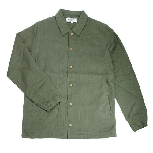 メンズファッション サマーセール35 オフ A Hope Hemp アホープヘンプ Hemp Flannel Coach Jkt ヘンプ オーガニックコットン コーチジャケット Olive Yvzx4vkhwr Www Ludlowbar Com Au