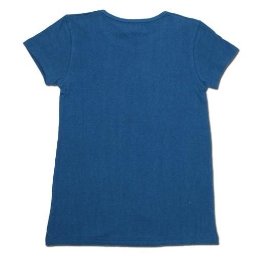 A HOPE HEMP アホープヘンプ JERSEY BASIC TEE / INDIGO ヘンプコットン レディース ショートスリーブ Tシャツ カットソー 半袖 無地｜greenplanet｜04