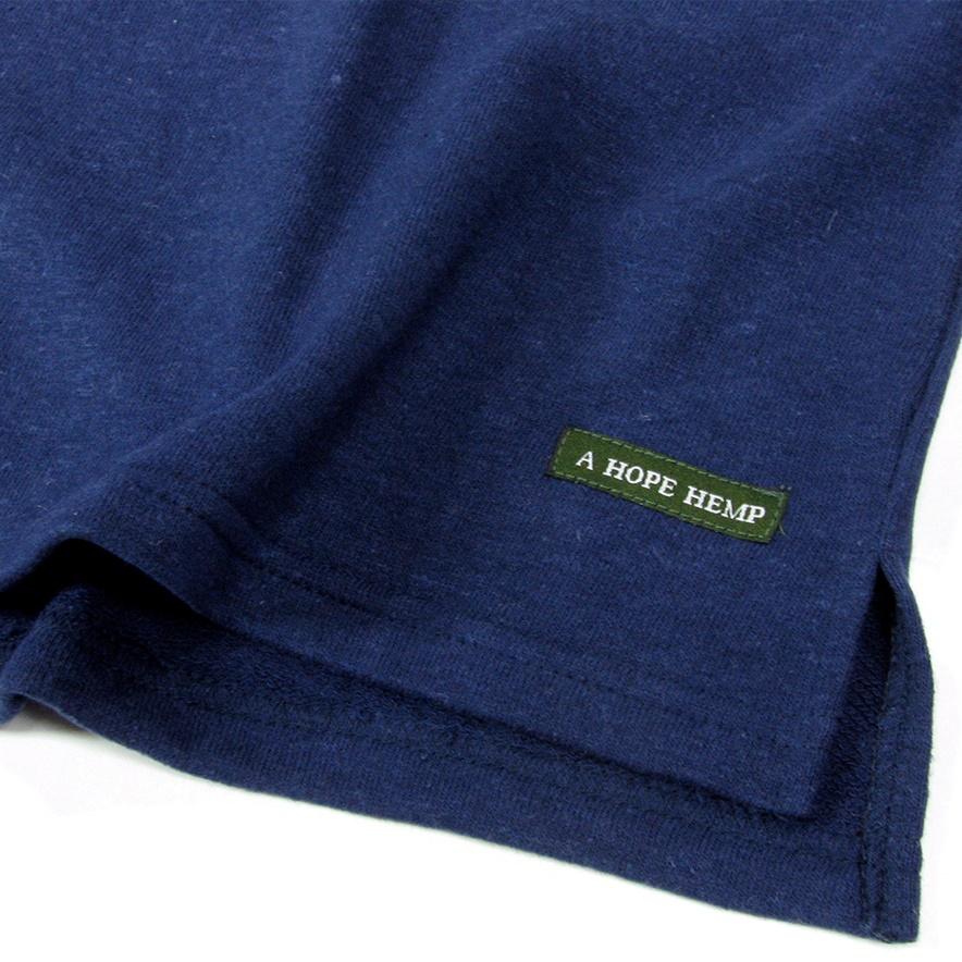 A HOPE HEMP アホープヘンプ 9SL WIDE LIGHT SWEAT / OLD NAVY ヘンプ コットン ワイドシルエット ライト スウェット 無地｜greenplanet｜04