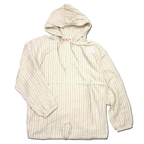 Tokyo Hemp Connection （トウキョウヘンプコネクション） MOTA HOODY SHIRTS ヘンプコットンフランネル プルオーバーフーディー / STRIPE