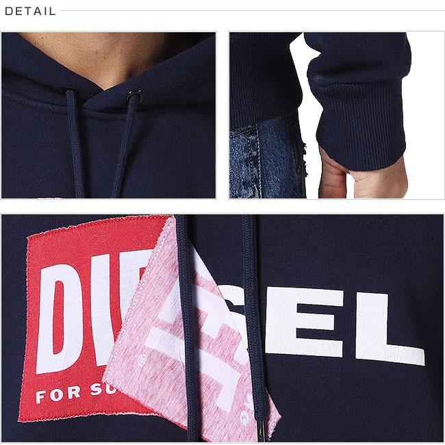 ディーゼル DIESEL パーカー メンズ プルオーバー スウェット S-ALBY 