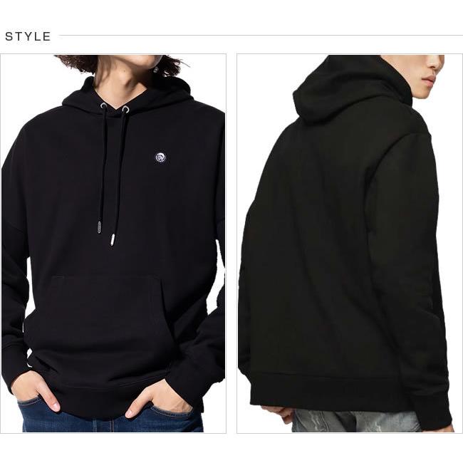 DIESEL ディーゼル パーカー プルオーバー スウェット00SHEF 0NAUW S  